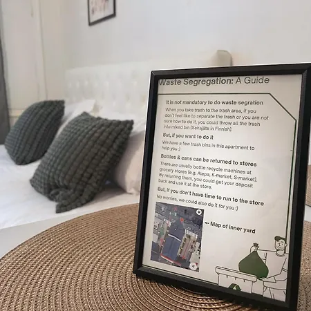 Nextdoor Host Vintage For 2 With Bathtub 아파트 헬싱키